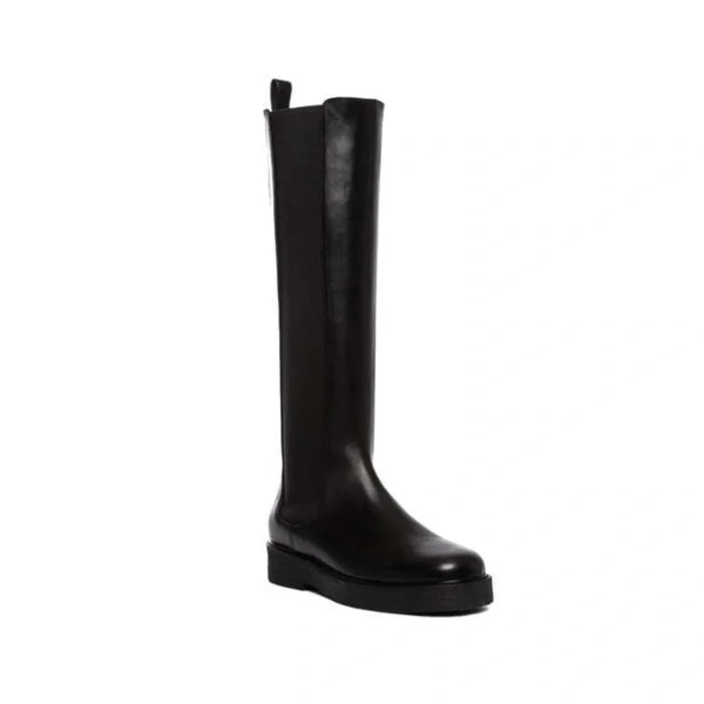 STAUD Black Over the Knee Boots